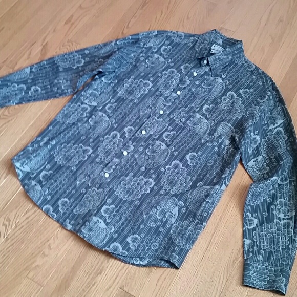 Lucky Brand grey shirt, L - Picture 2 of 6